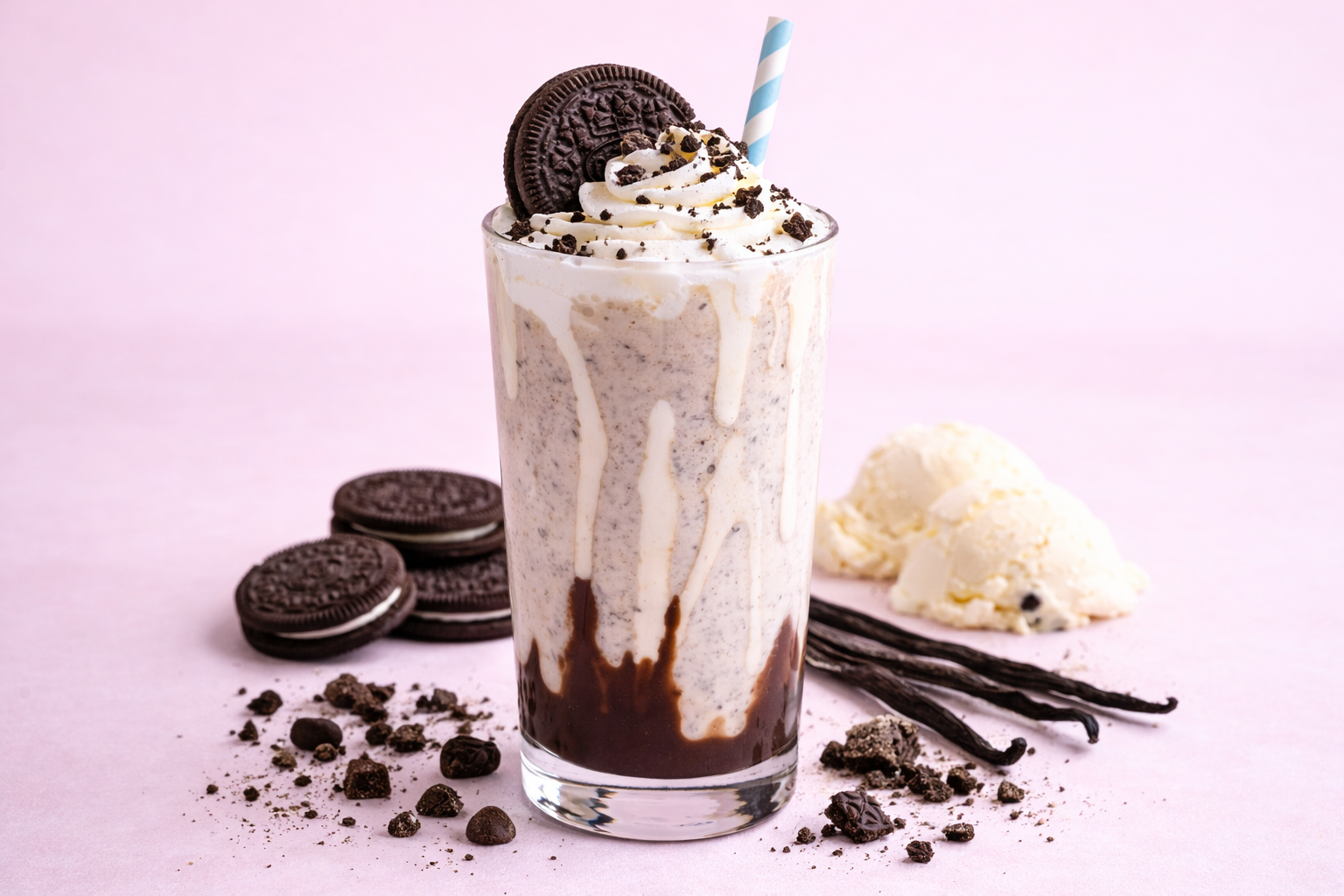 Vanilla Oreo Shake 
